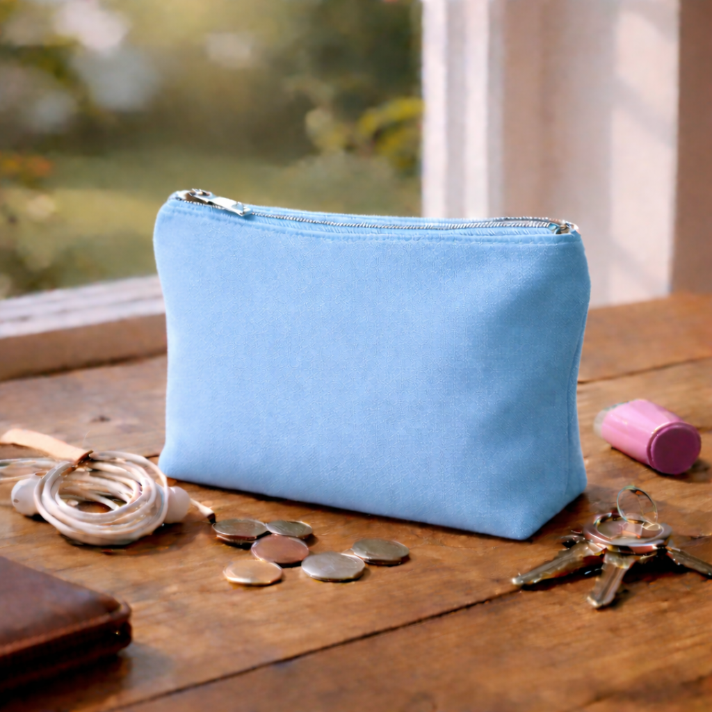 Everyday Cotton Zipper Pouch