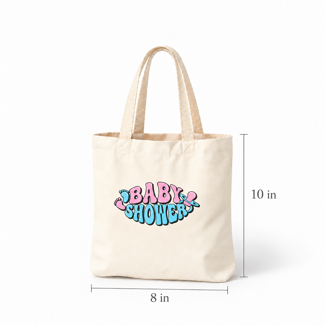 8x10 Inch Cotton Tote Bag | 150 GSM