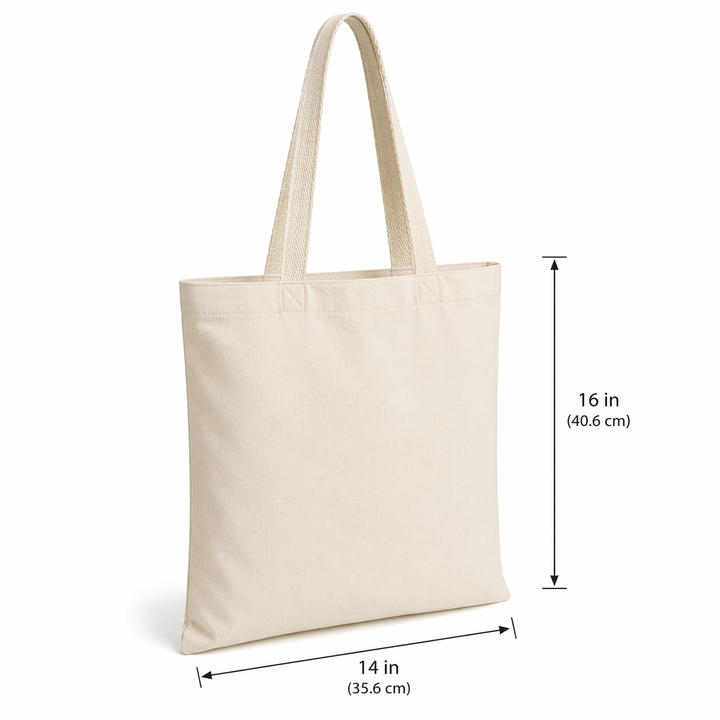 14x16 Inch Cotton Tote Bag | 150 GSM