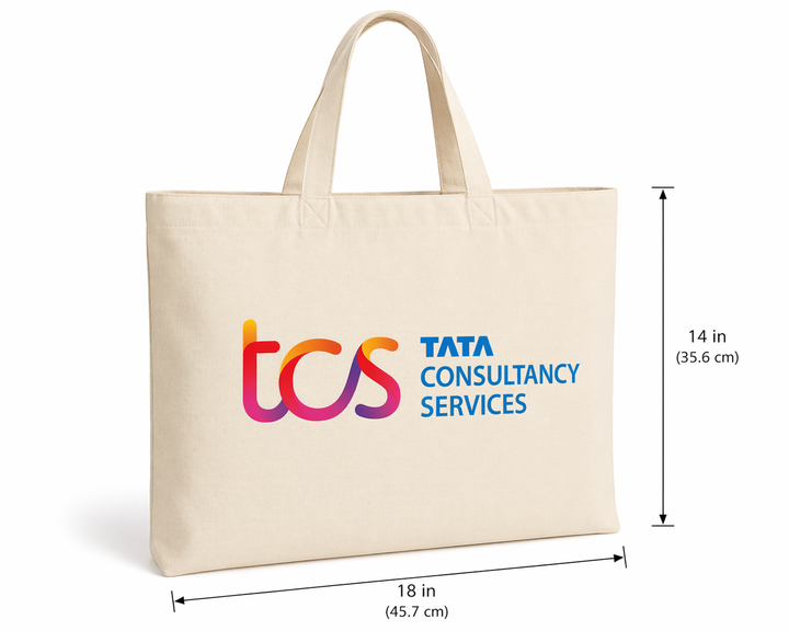 Custom 18x14 Inch Cotton Tote Bag | 150 GSM