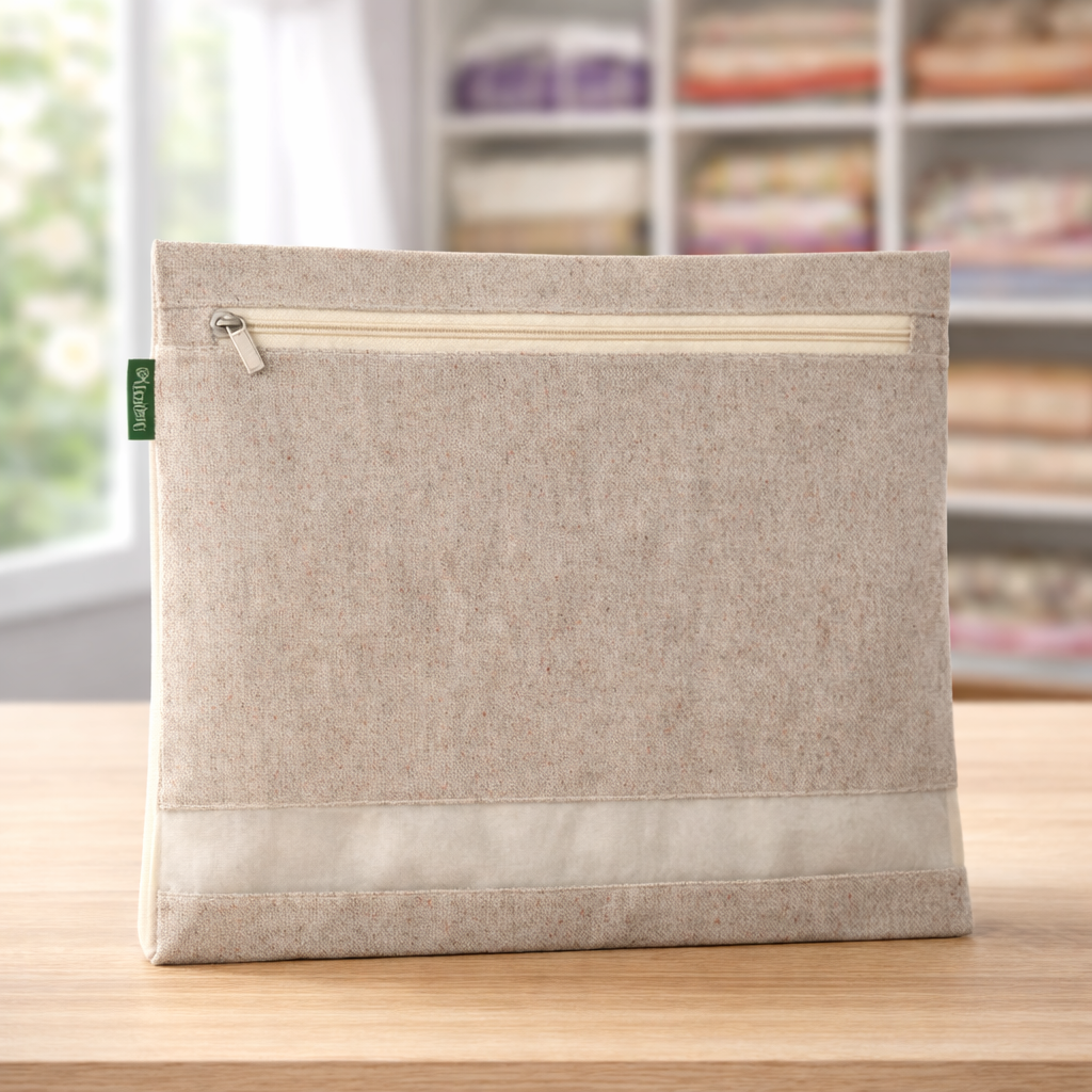 Light Brown Cotton Saree Cover