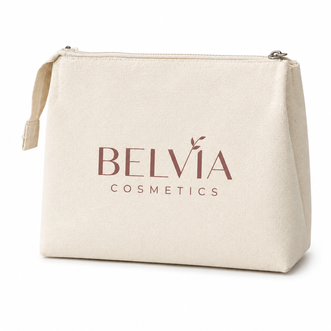 Custom 10×7×4 Canvas Zipper Pouch