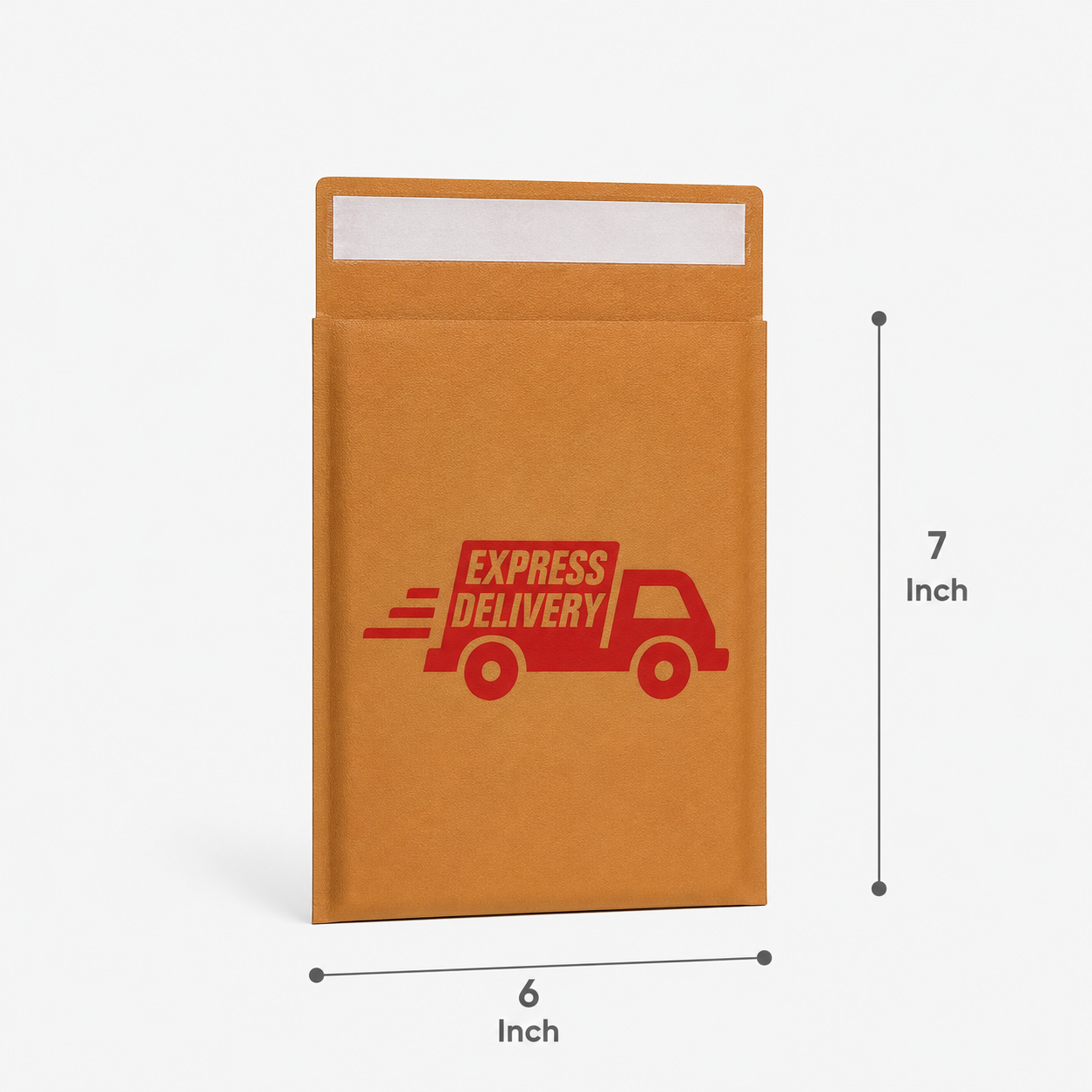 Custom 6x7 Kraft Paper Mailer Bag | 110 GSM