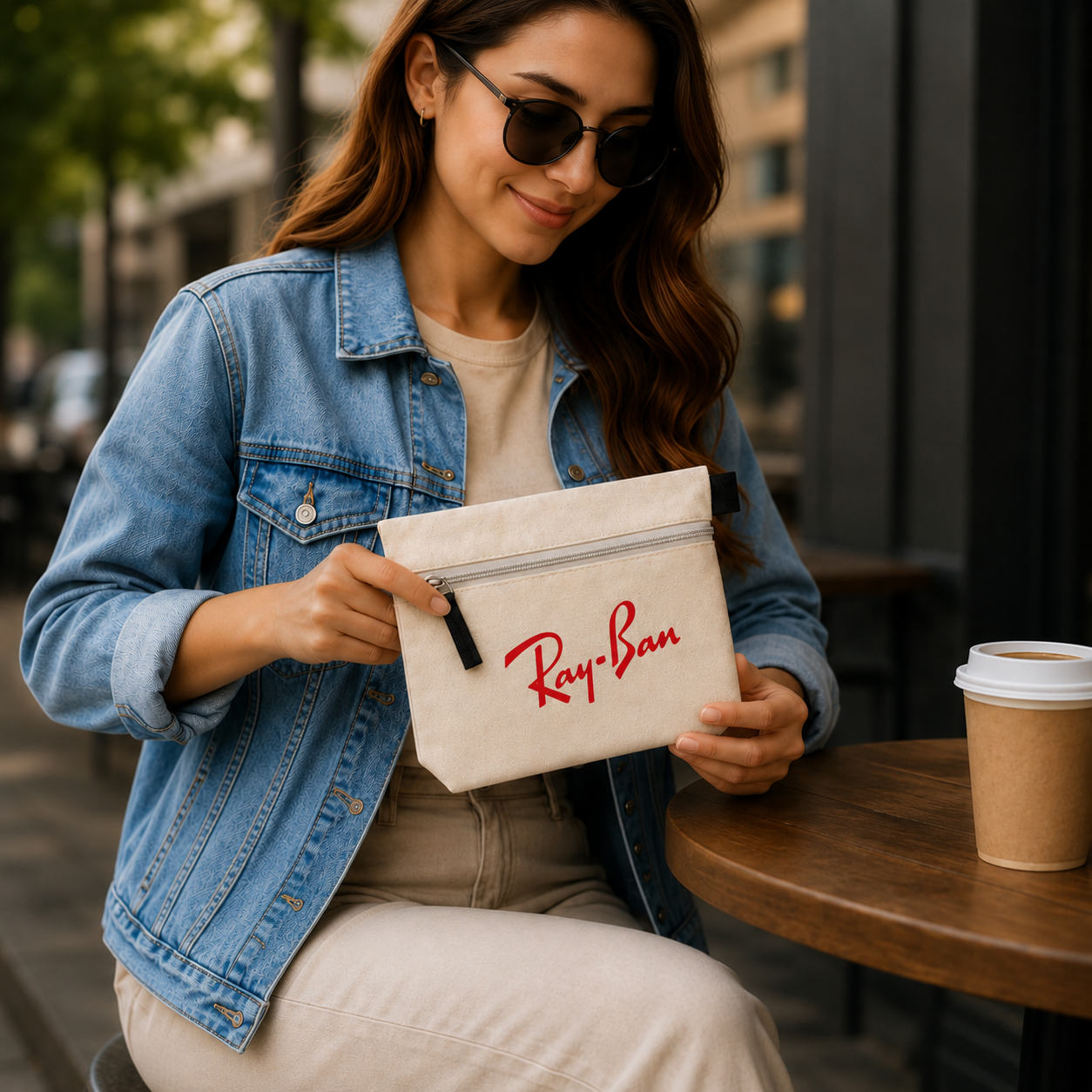 Custom 7x5x2 Utility Cotton Zipper Pouch