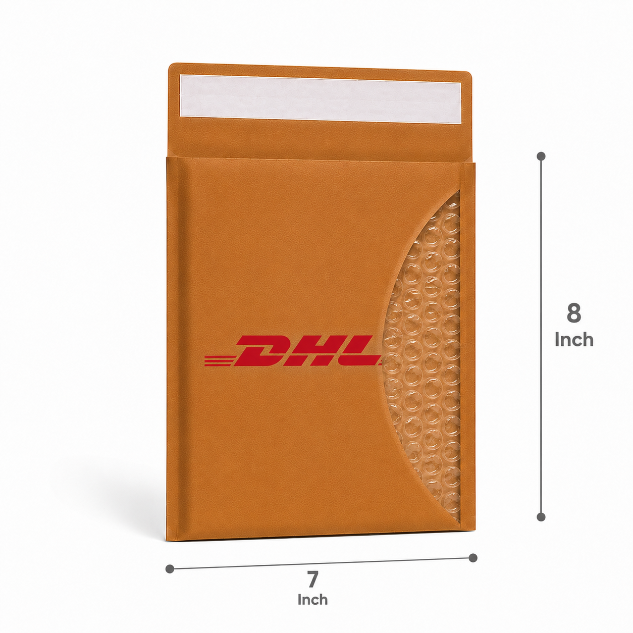 Custom 7×8 Kraft Paper Bubble Mailer Bag | 110 GSM