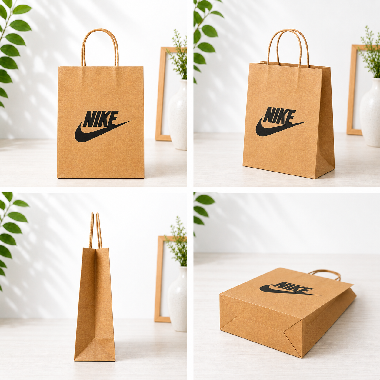 Custom 10x14x5 Kraft Paper Bag | 110 GSM