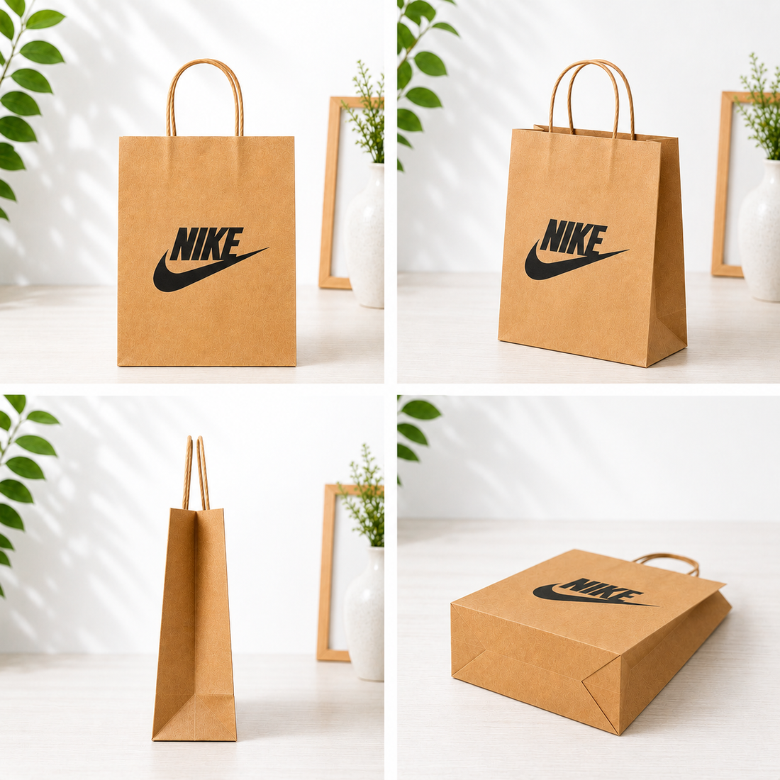 Custom 10x14x5 Kraft Paper Bag | 110 GSM