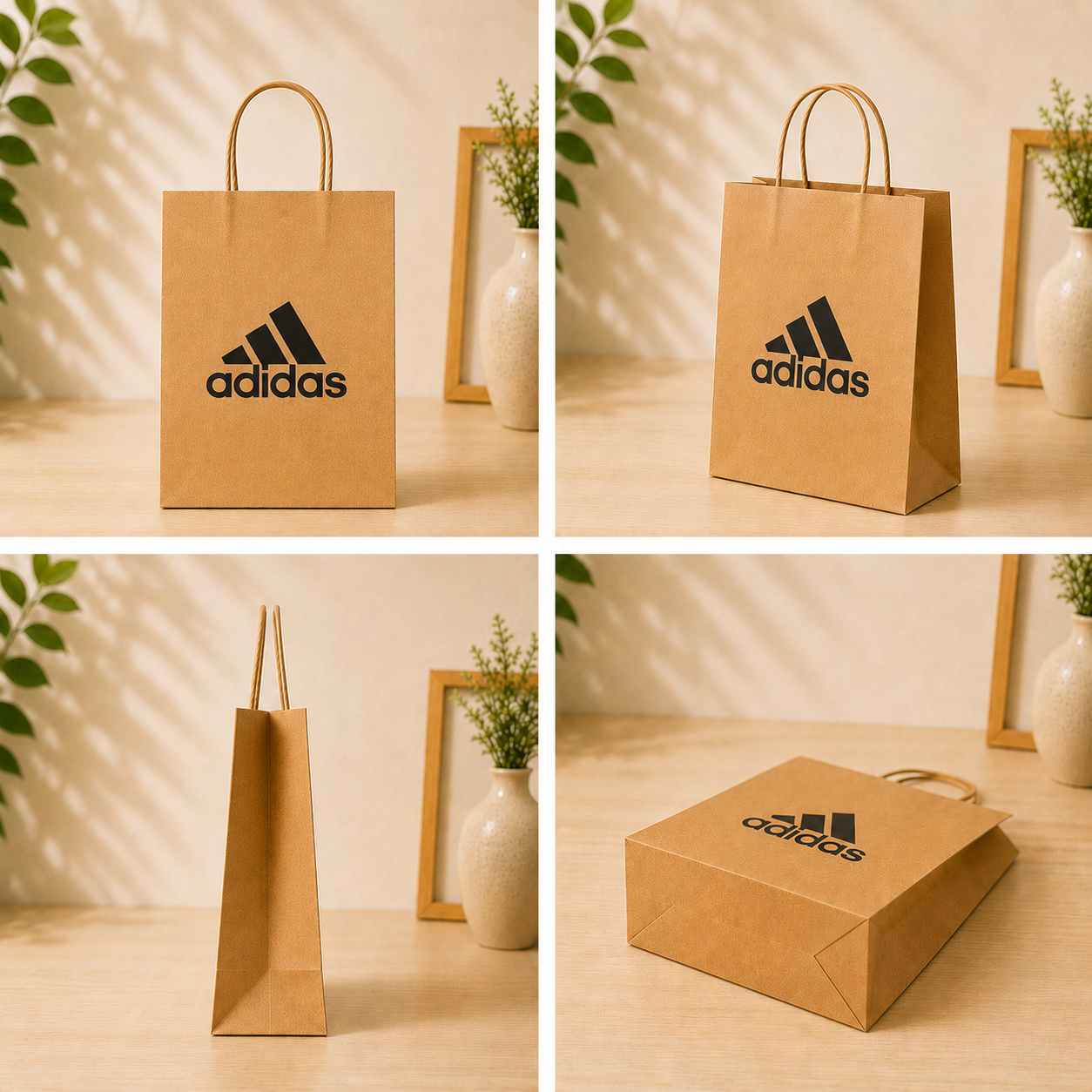 Custom 8x10x4 Kraft Paper Bag | 110 GSM