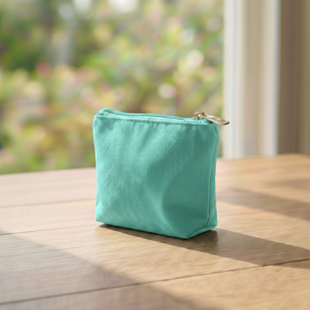 Mini Cotton Zipper Pouch