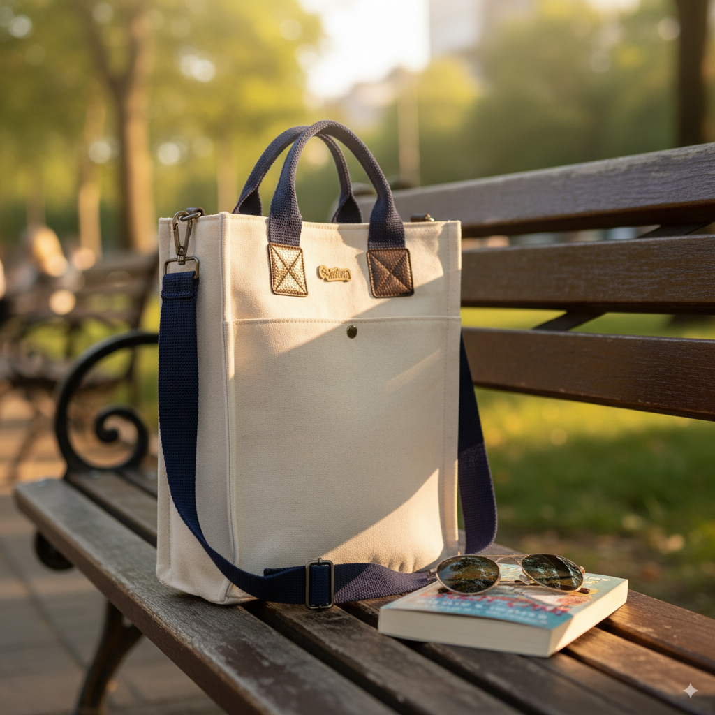 Office Bag for Men and Women - Beige