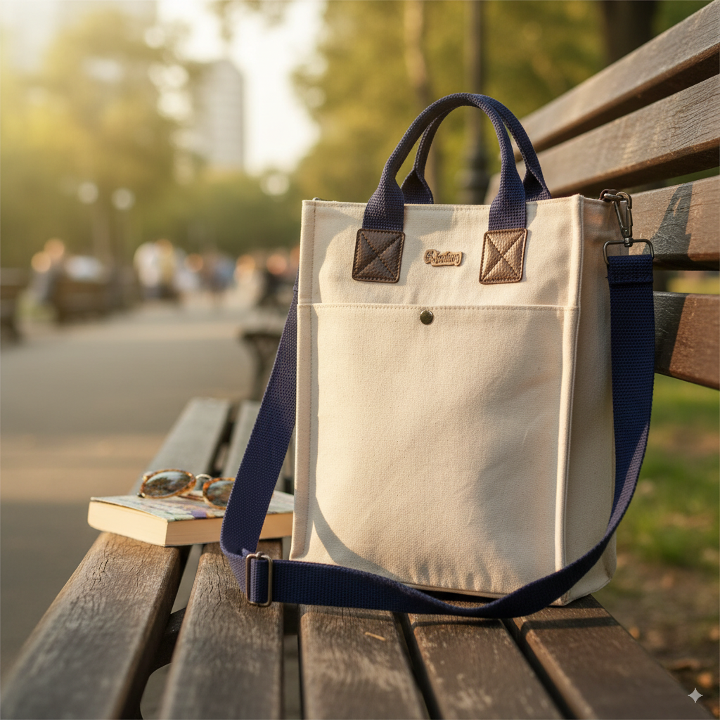 Office Bag for Men and Women - Beige