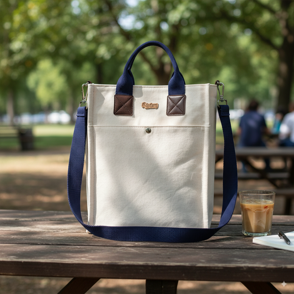 Office Bag for Men and Women - Beige