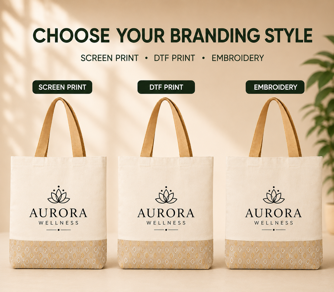 Custom 13×15 Diamond Motif Cotton Canvas Jute Tote Bag | 330 GSM