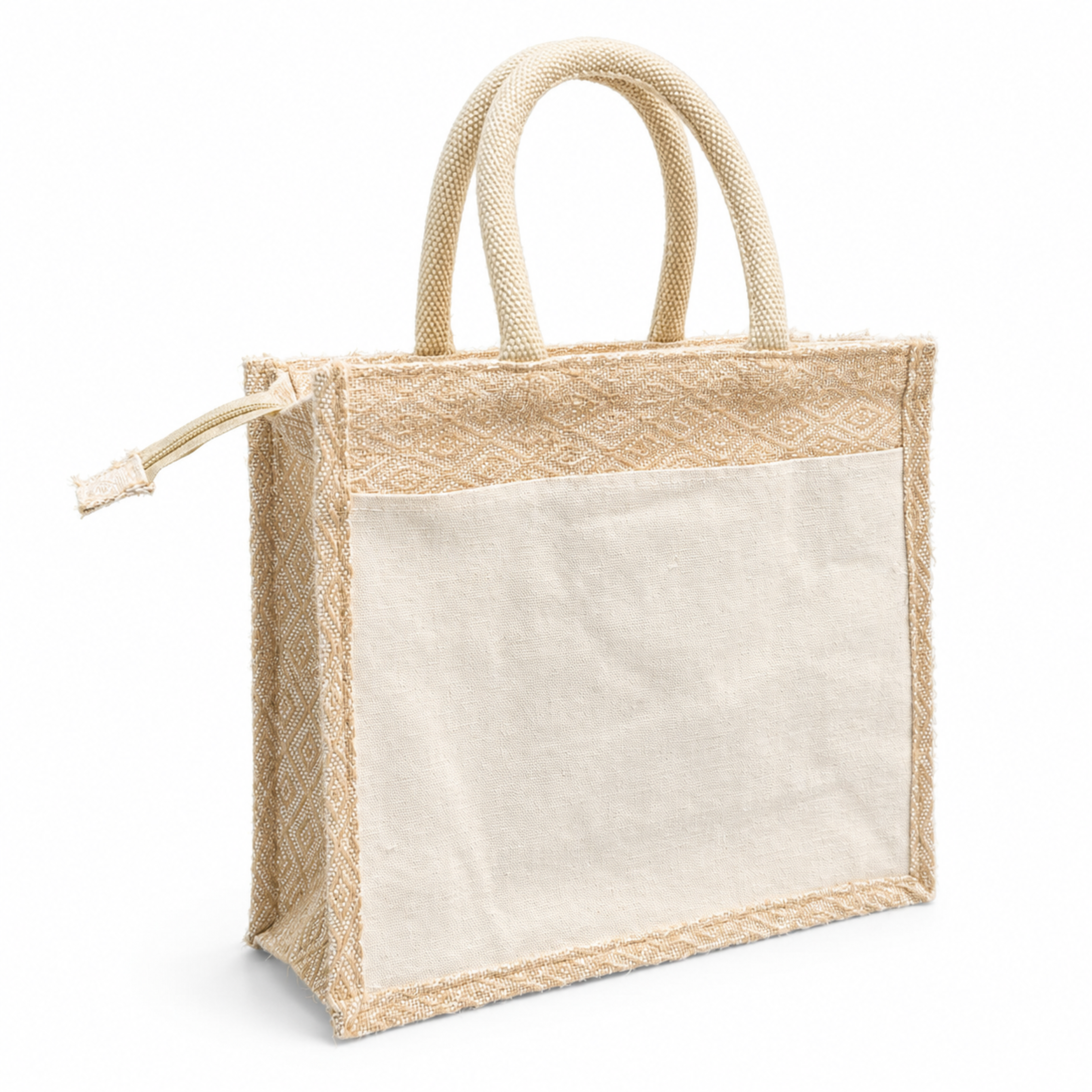 Kaju Katli Hamper Bag with Double-Sided Pockets
