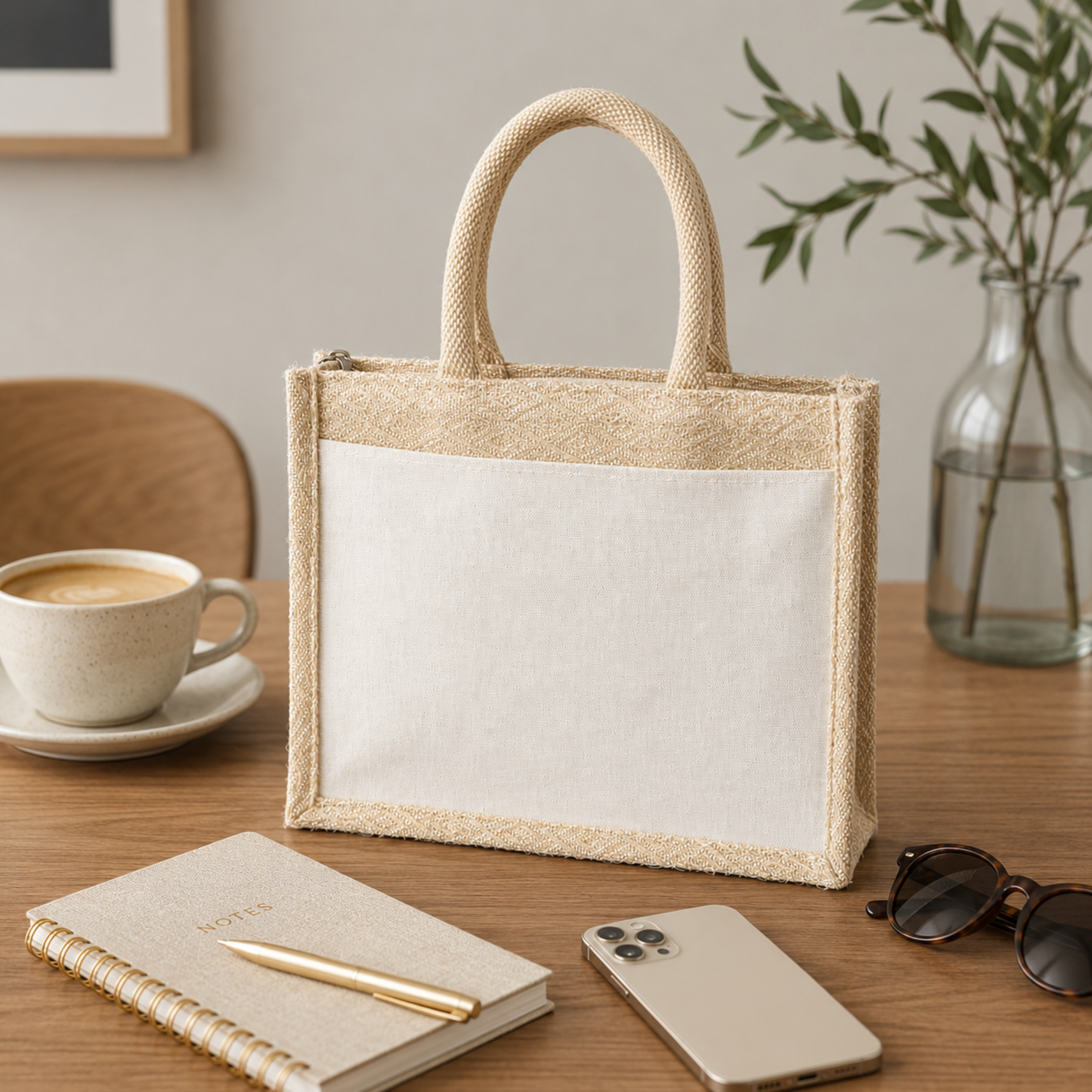 Kaju Katli Hamper Bag with Front Pocket