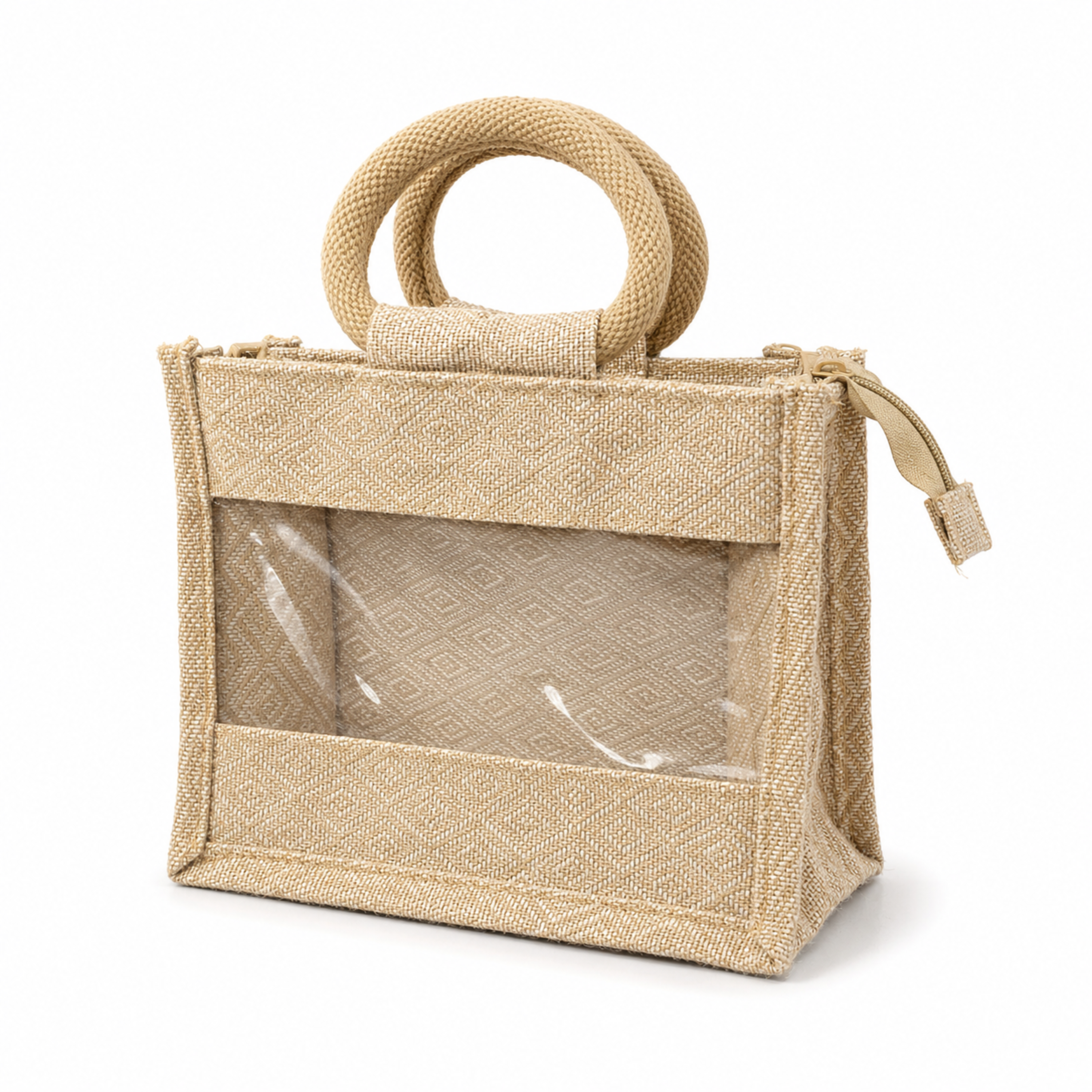 Kajukatli Jute Bag with Window