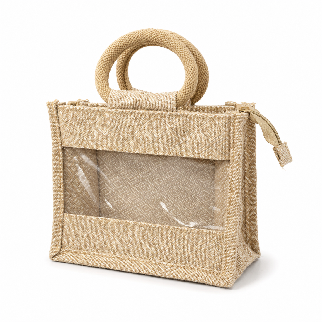 Kajukatli Jute Bag with Window
