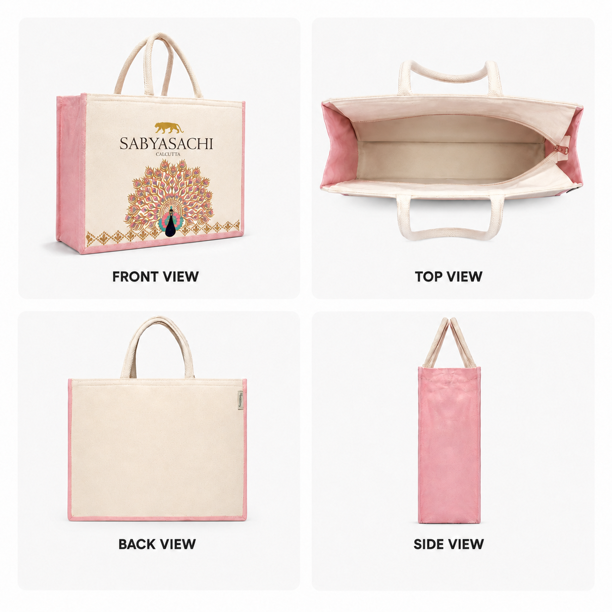 Mayura Embroidered Hamper Bag