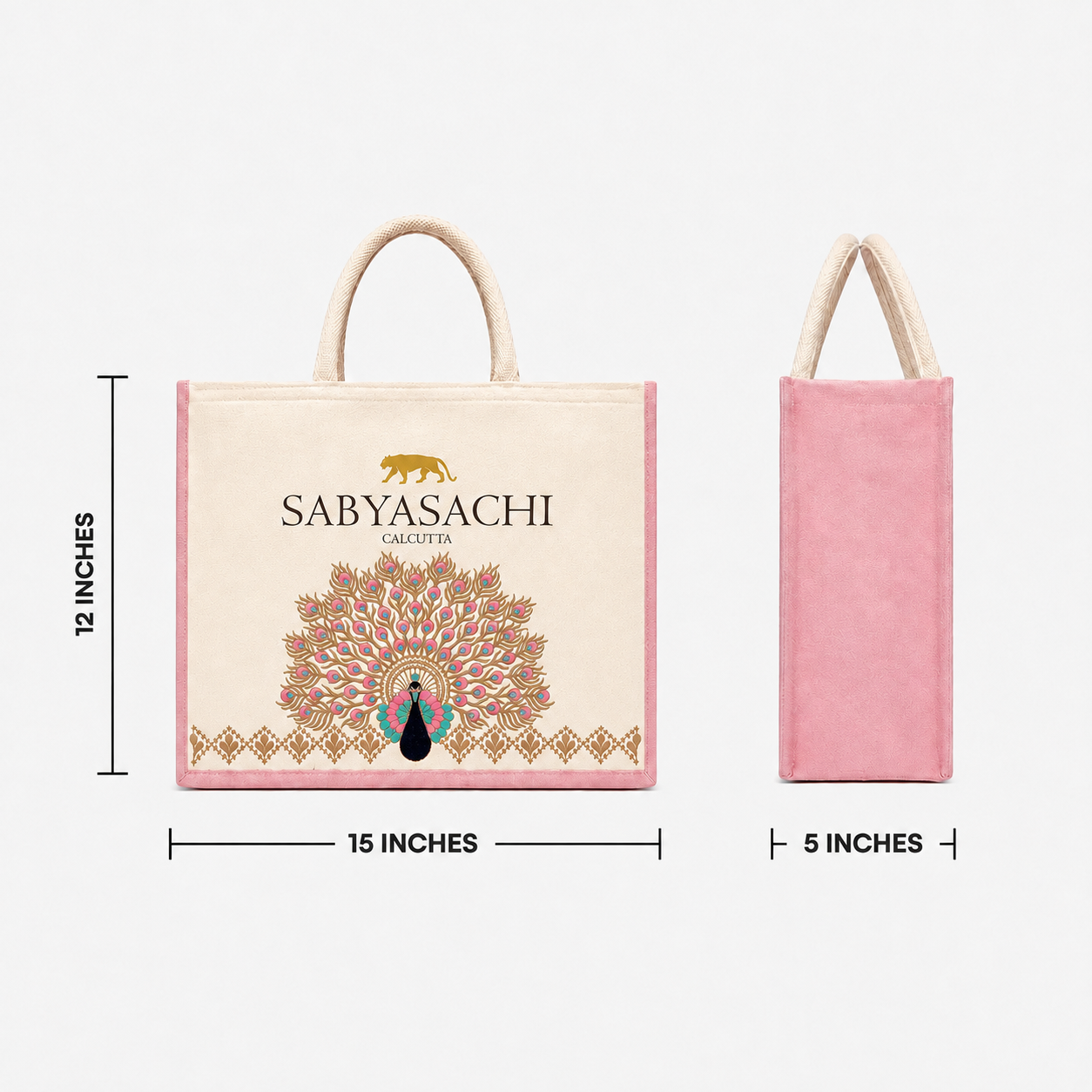 Mayura Embroidered Hamper Bag