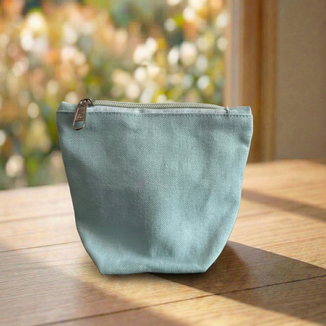 Mini Cotton Zipper Pouch