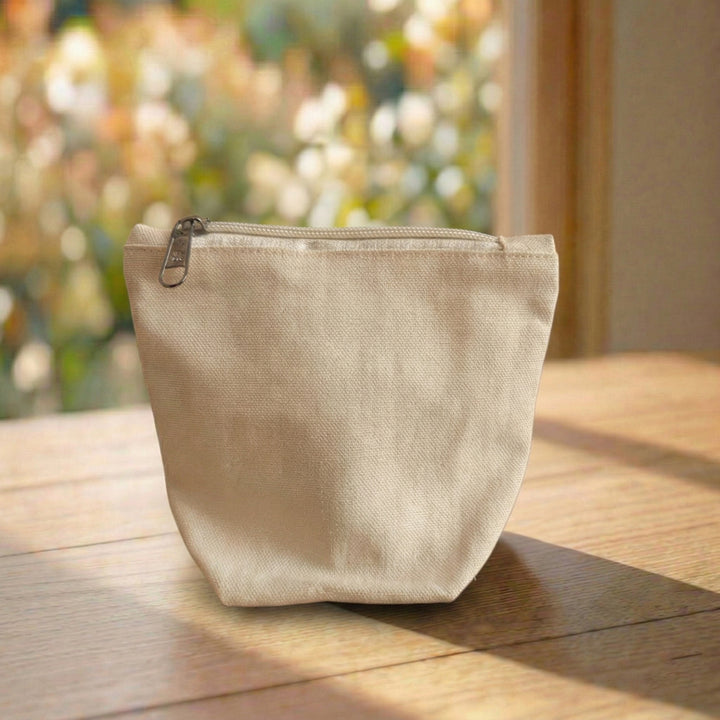 Mini Cotton Zipper Pouch