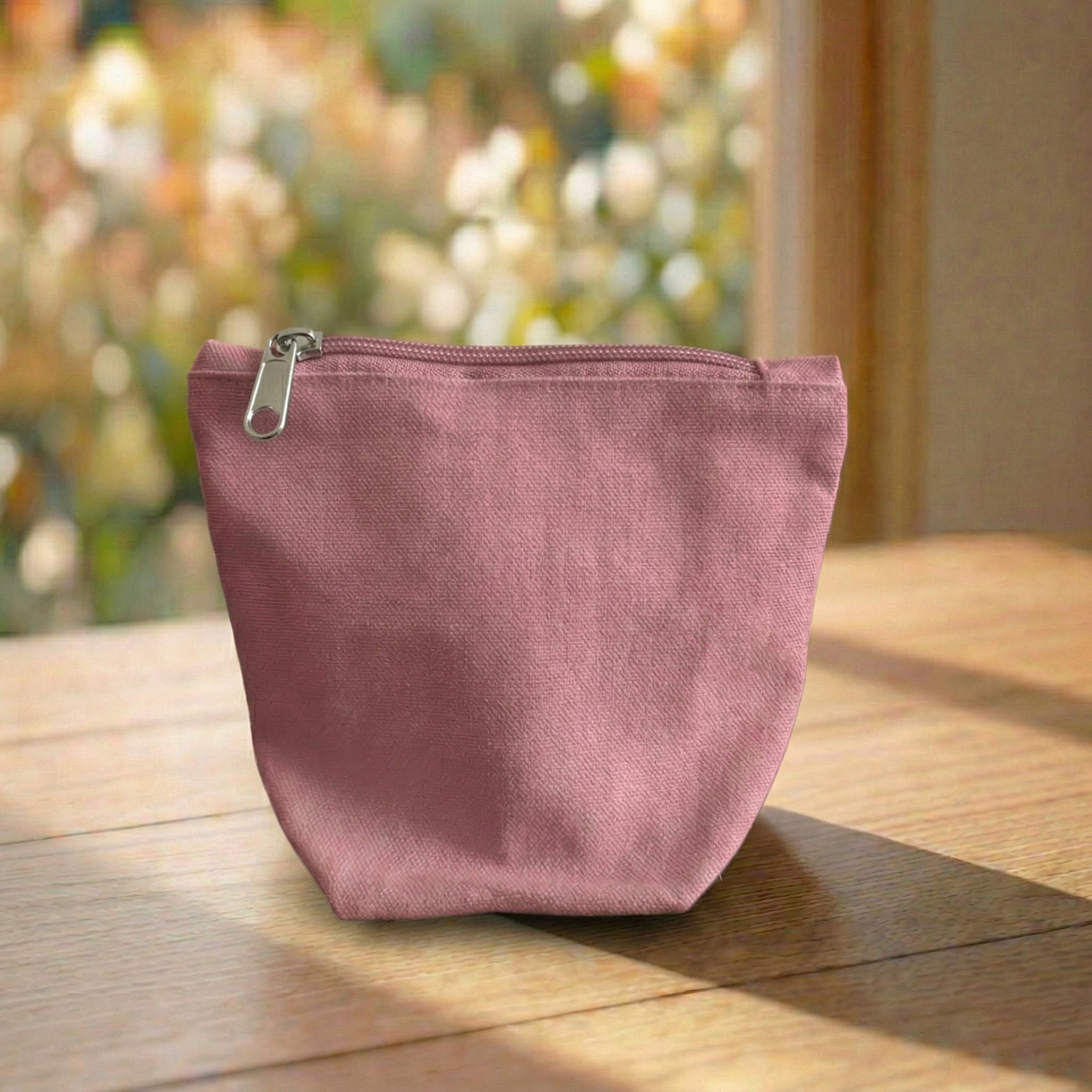 Mini Cotton Zipper Pouch