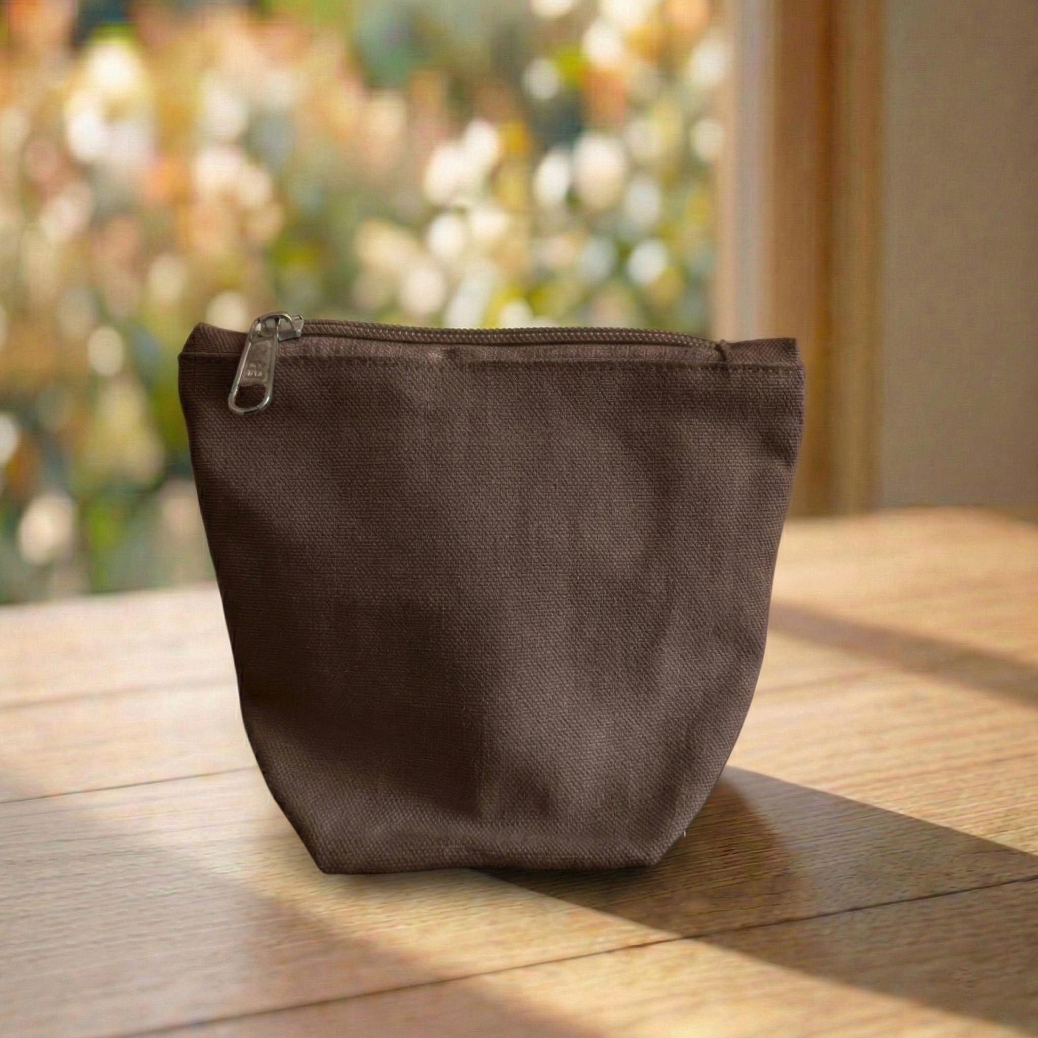 Mini Cotton Zipper Pouch