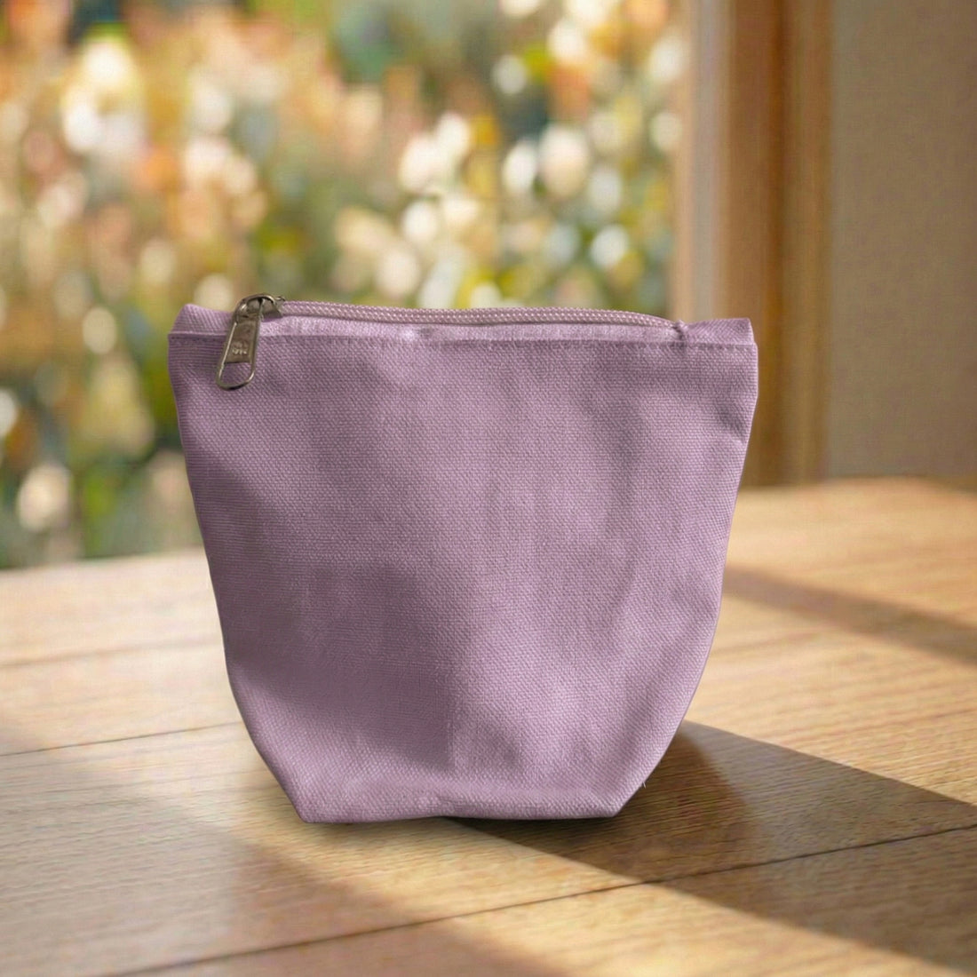 Mini Cotton Zipper Pouch