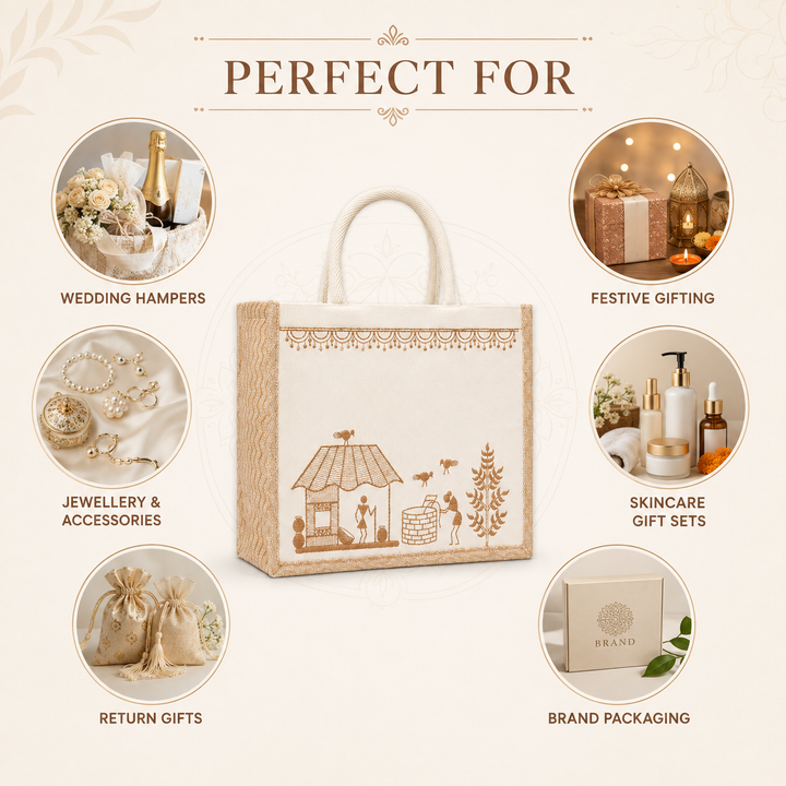 Plain Mitti Ki Kahani Bag