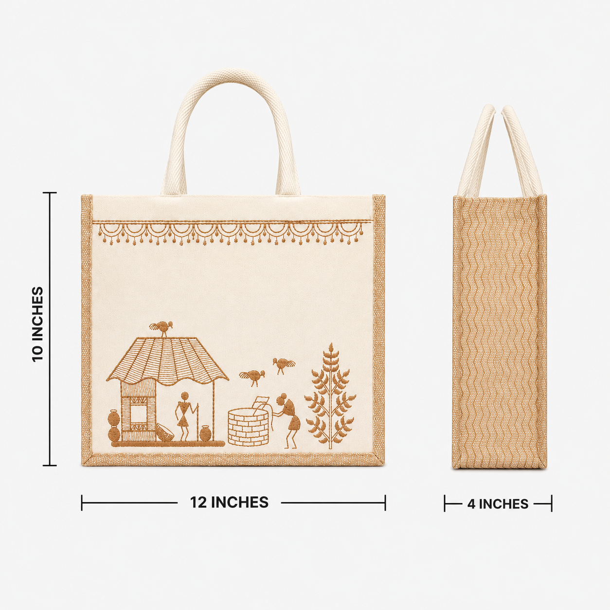 Plain Mitti Ki Kahani Bag