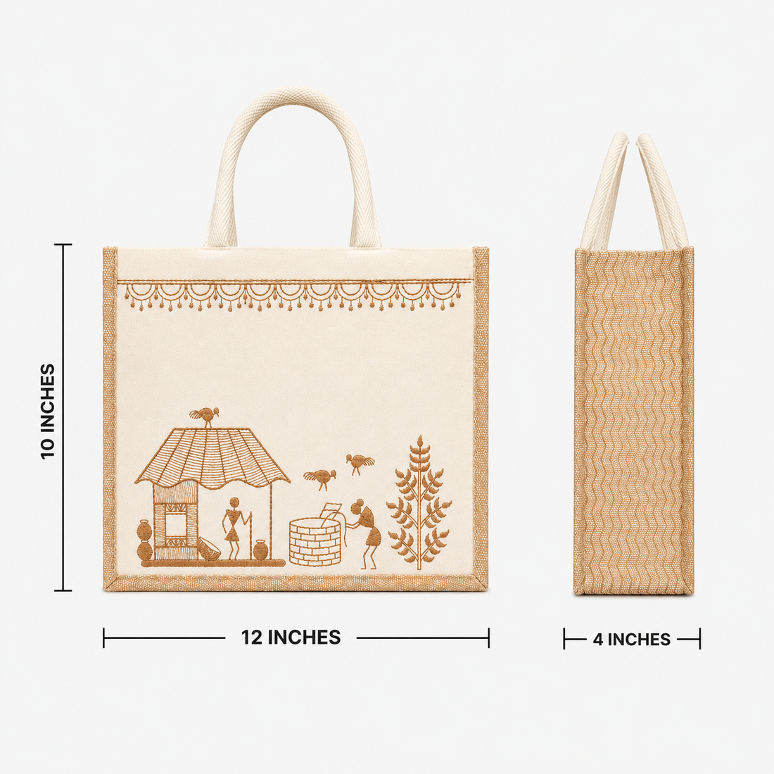 Plain Mitti Ki Kahani Bag