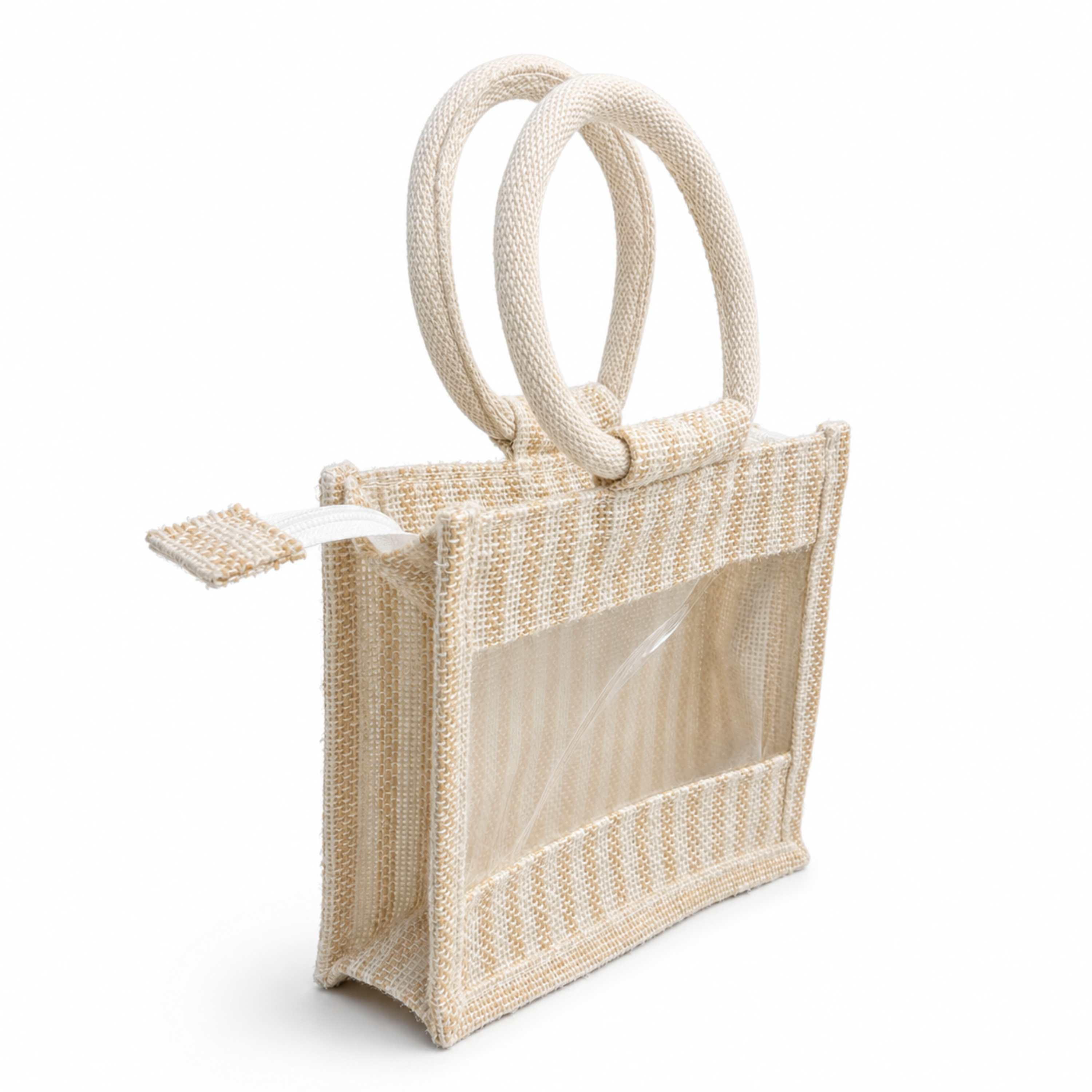 Oxford Jute Bag with Window