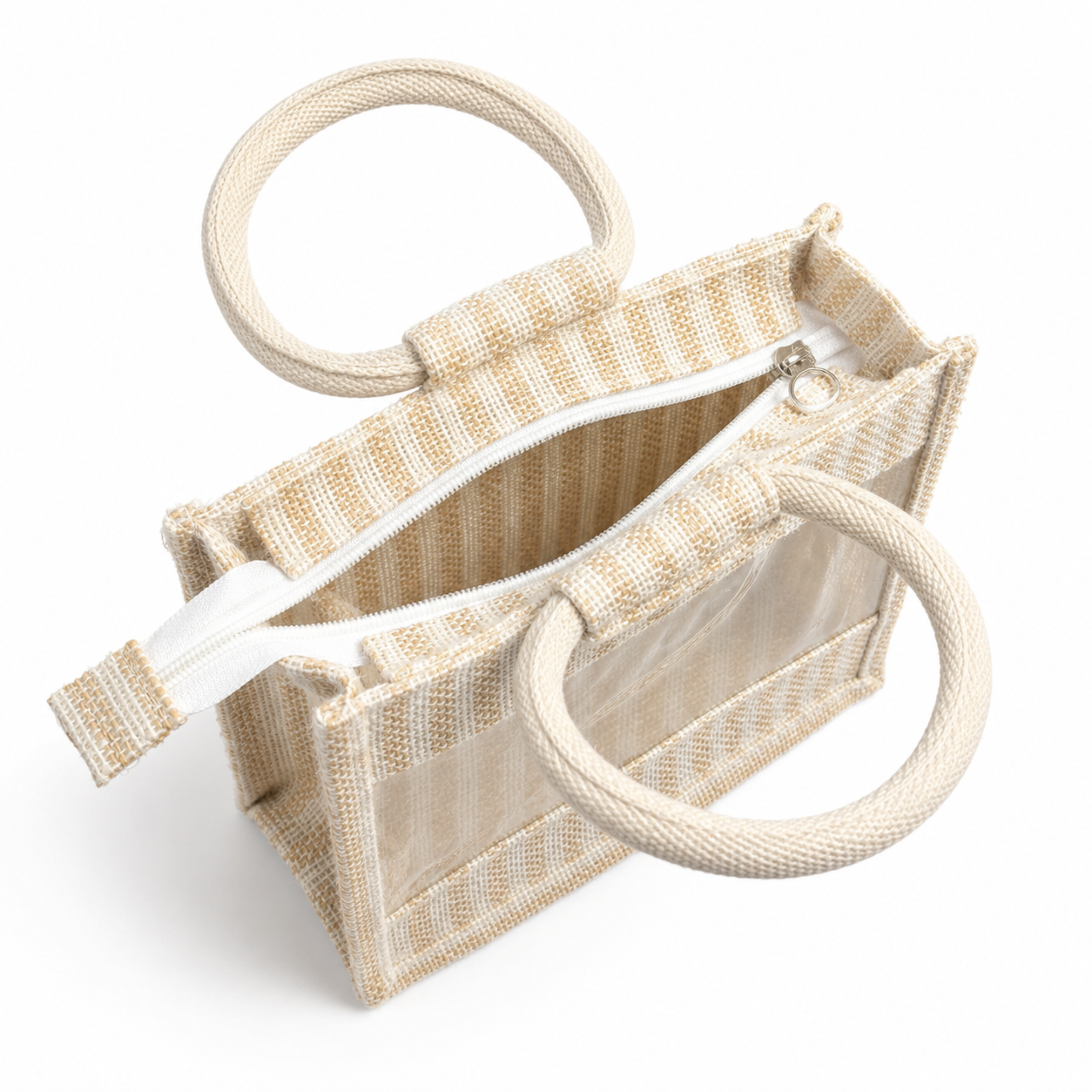 Oxford Jute Bag with Window