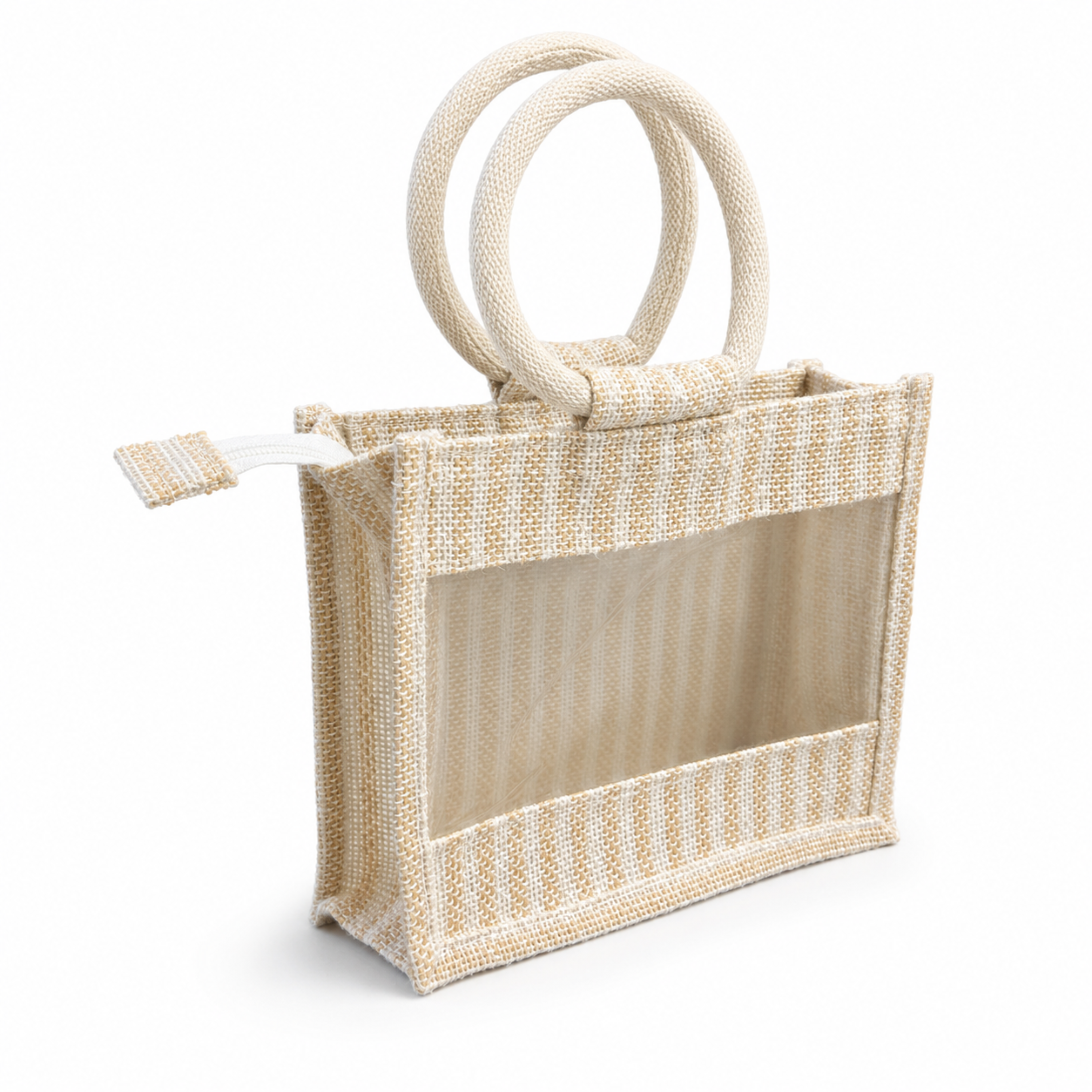 Oxford Jute Bag with Window