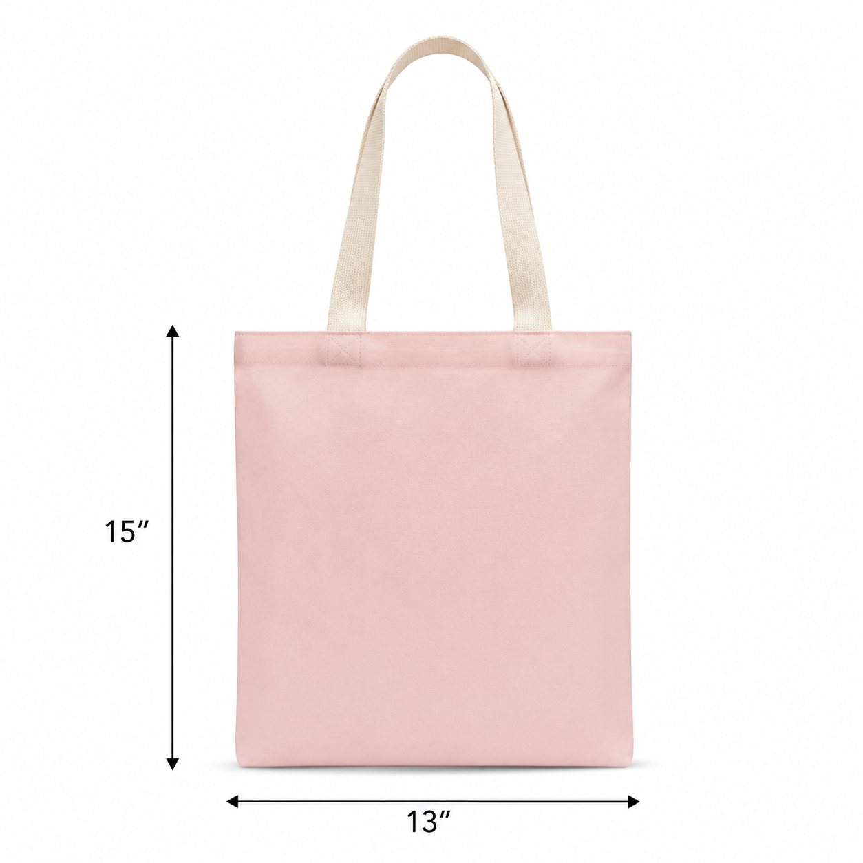 13"x15" Pink Tote Bag