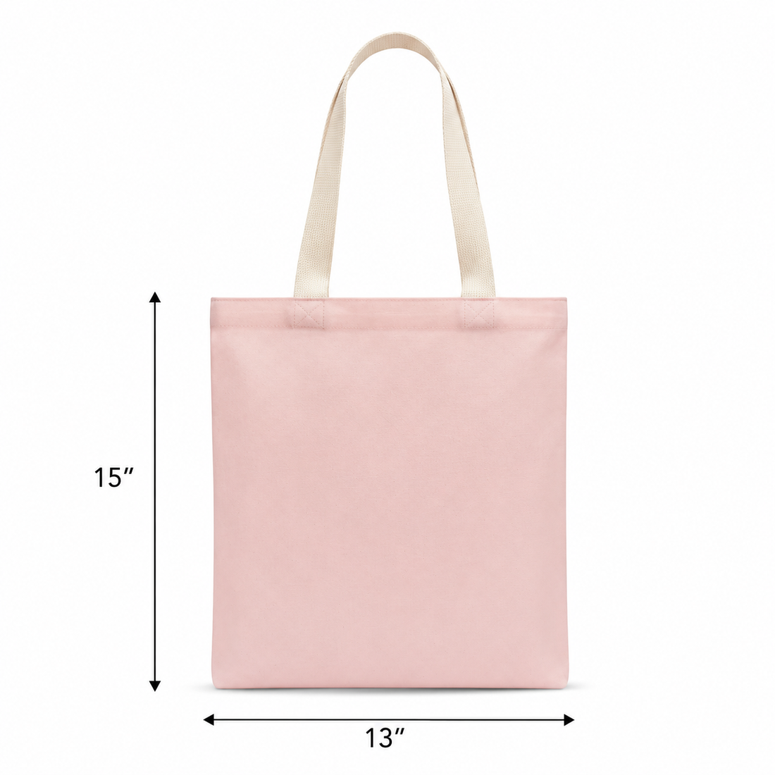 13"x15" Pink Tote Bag