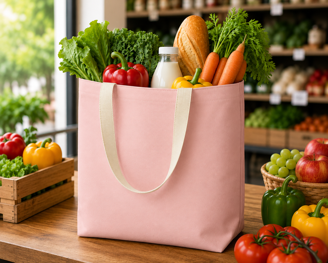 13"x15" Pink Tote Bag