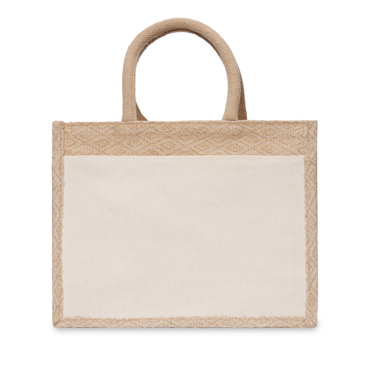 Jute Bag With Pocket