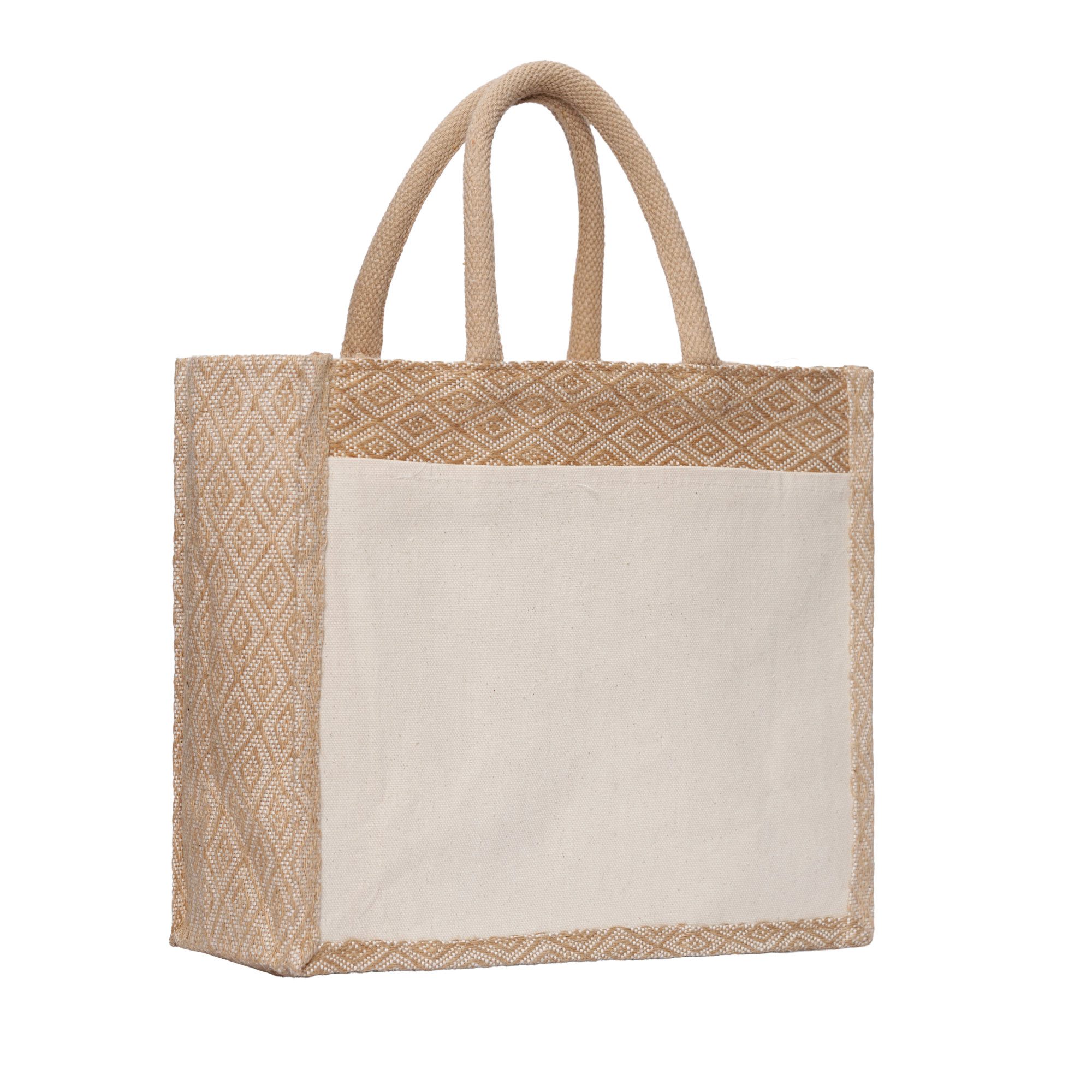 Jute Bag With Pocket