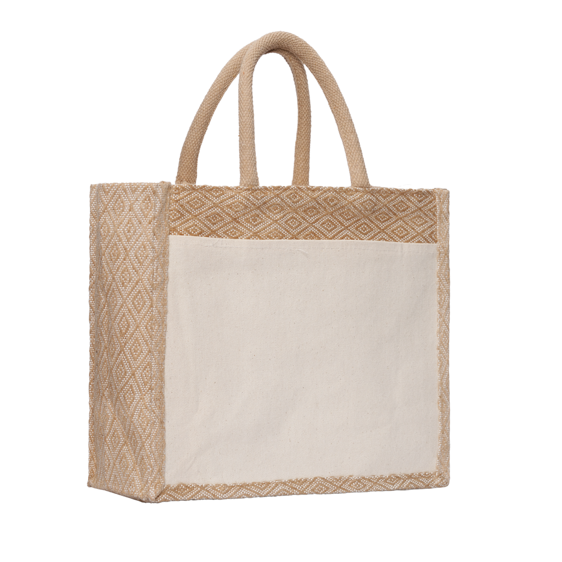 Jute Bag With Pocket