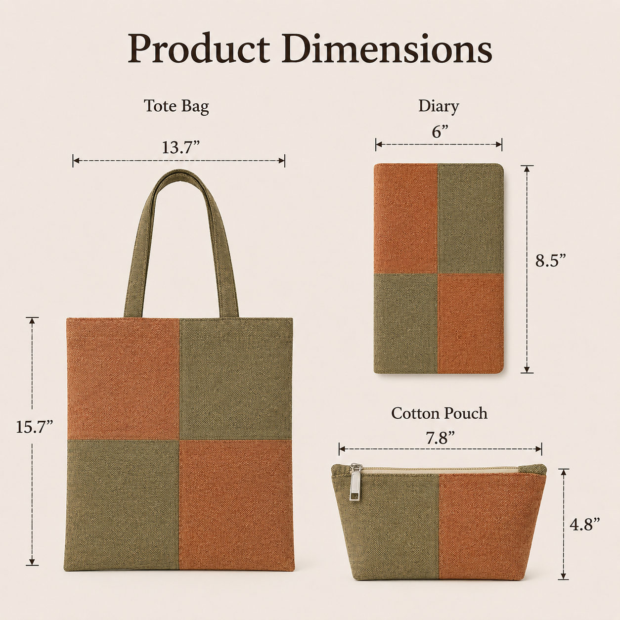 Terracotta & Olive Eco Gift Set