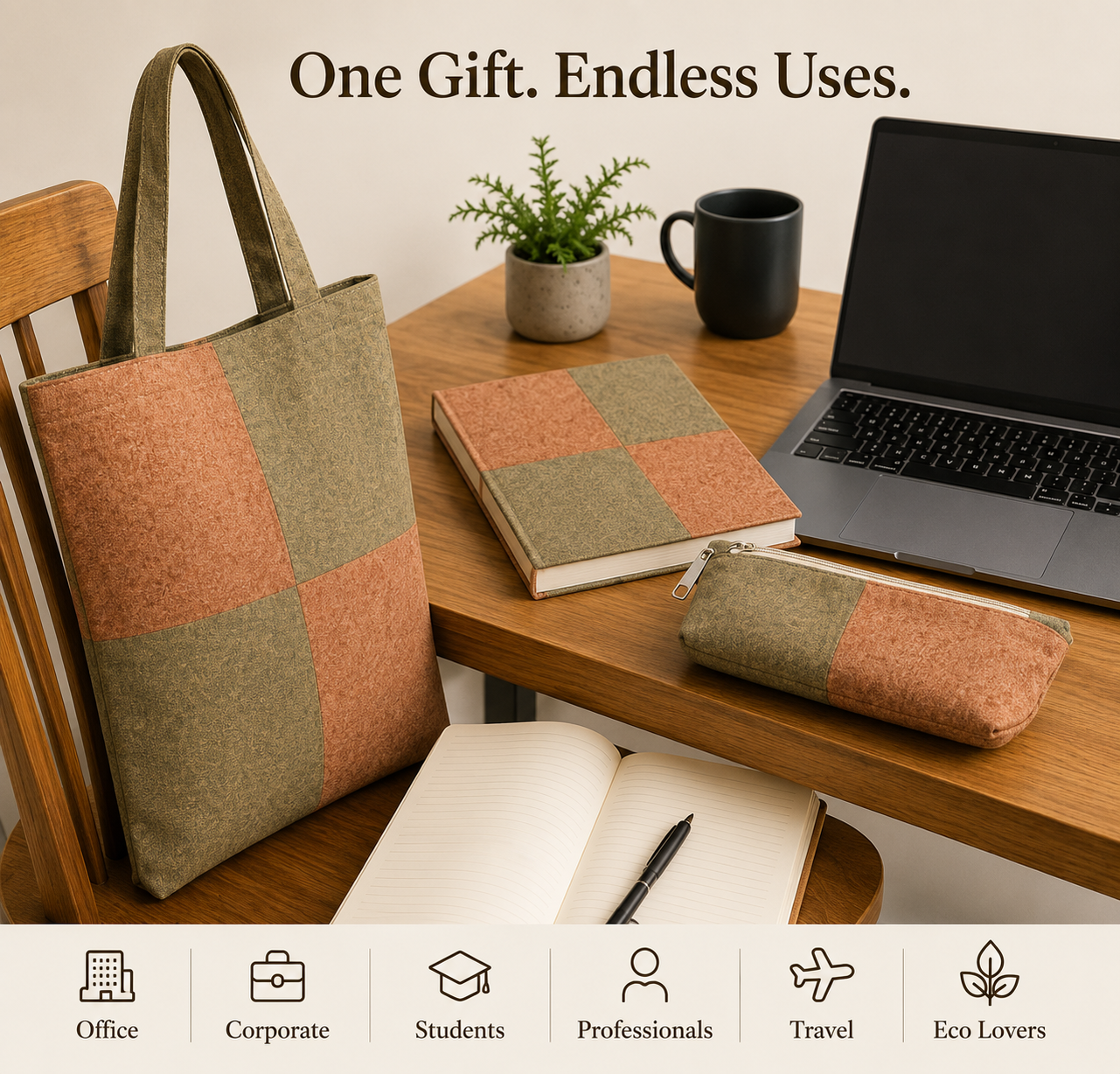 Terracotta & Olive Eco Gift Set