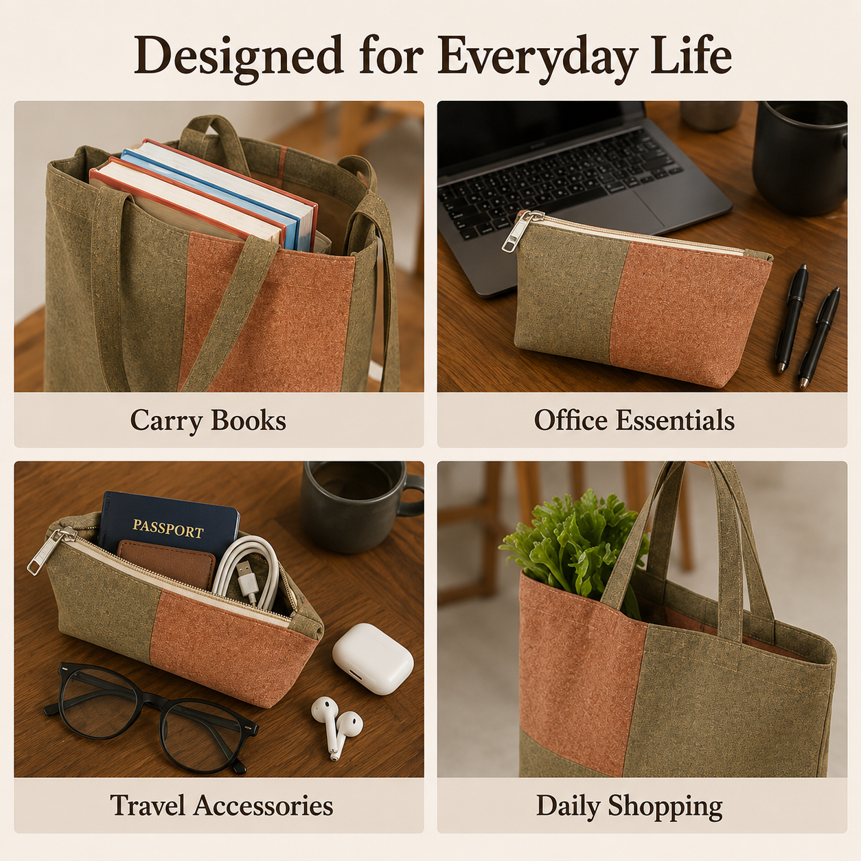 Terracotta & Olive Eco Gift Set