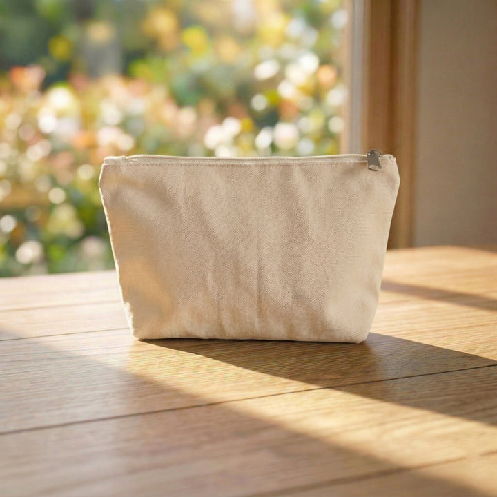 Travel Cotton Zipper Pouch
