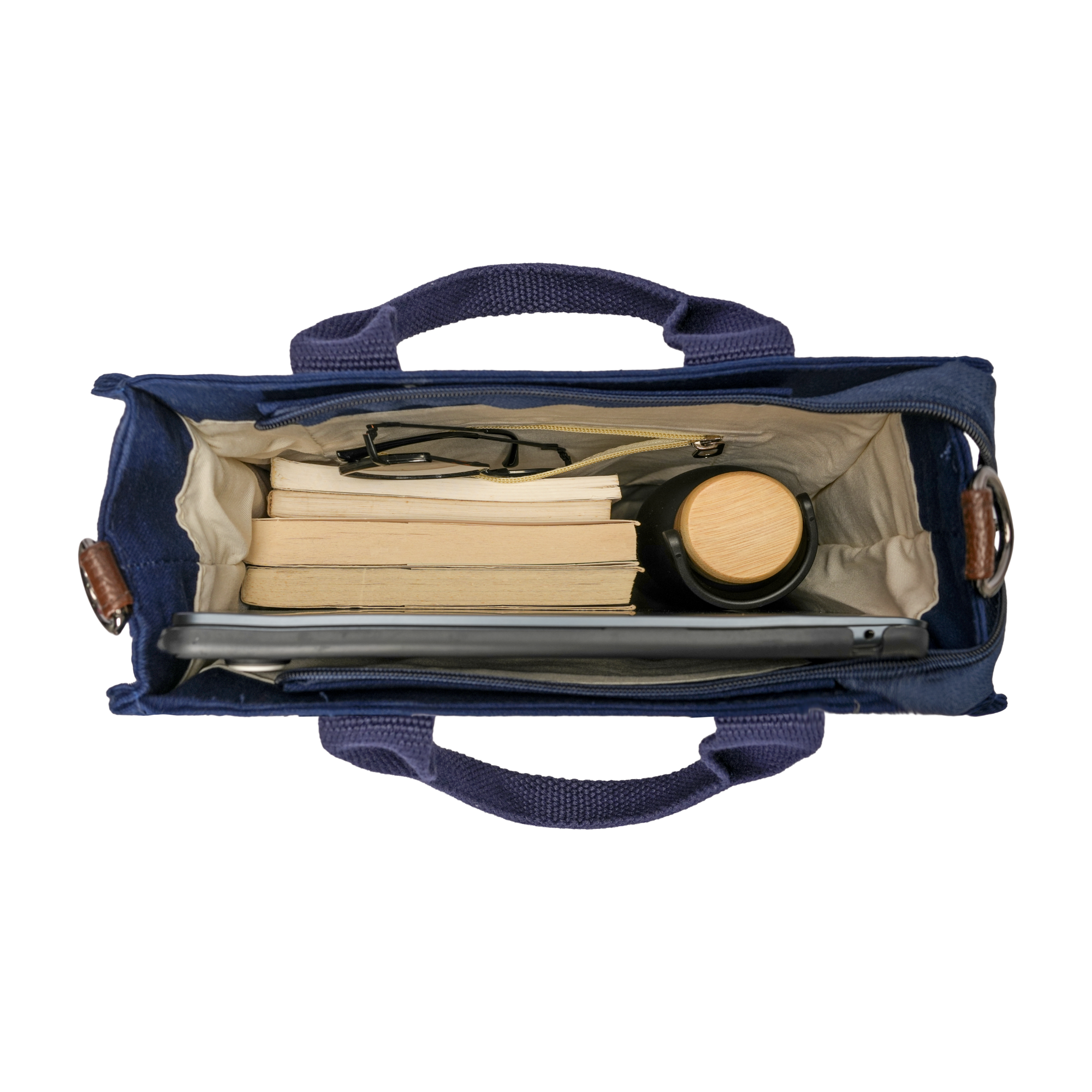 Office Bag for Men and Women - Navy Blue