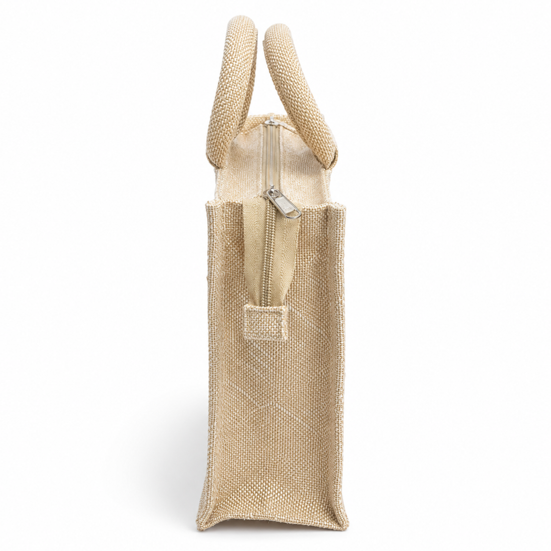 Wave Jute Bag with Window