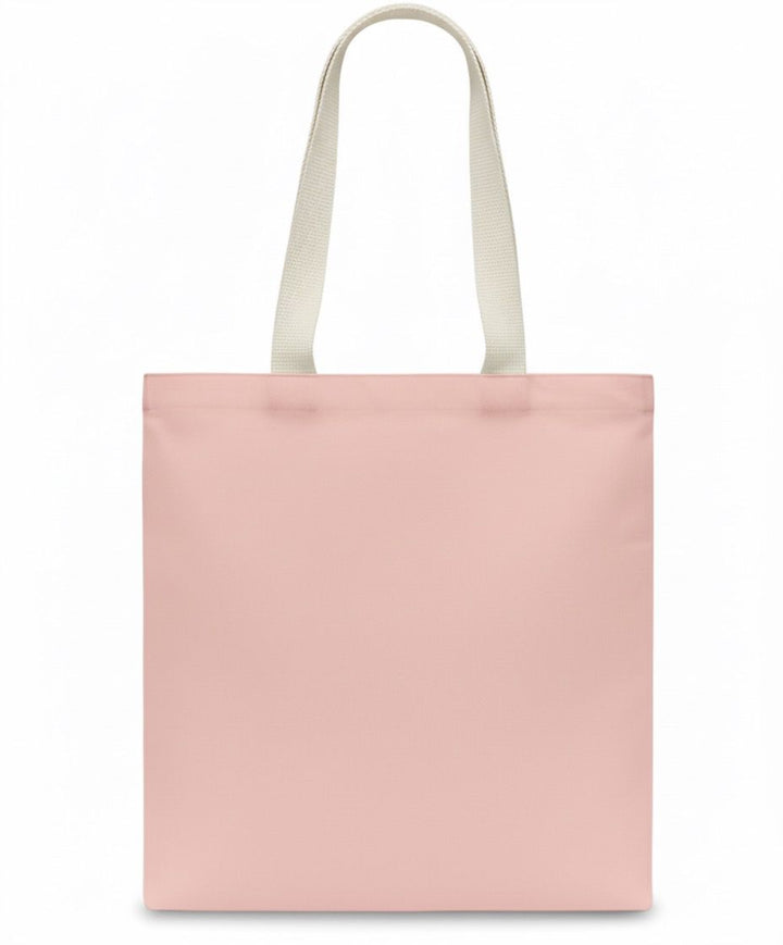 Pink Tote Bag | Pure Cotton 330 GSM | Durable & Strong | 13x15 Inch | Reusable, Eco-Friendly Shopping & Gifting Bag