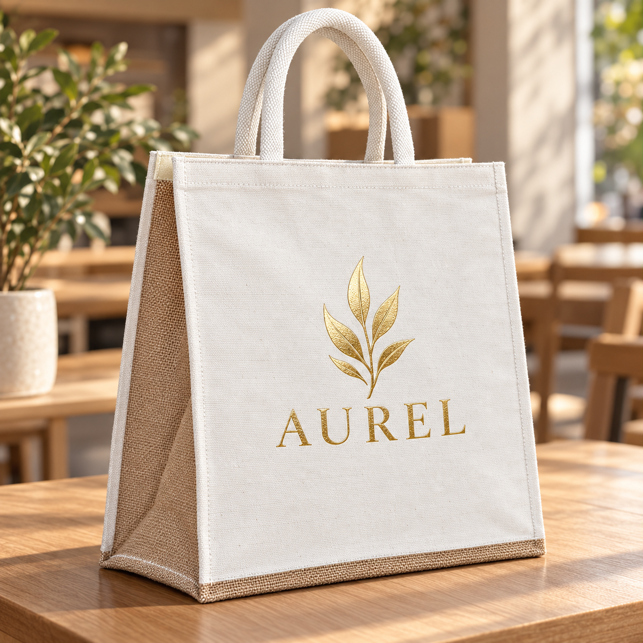 14.5x16x6.5 Natural Large Insulated Canvas Cooler Bag | 310 GSM