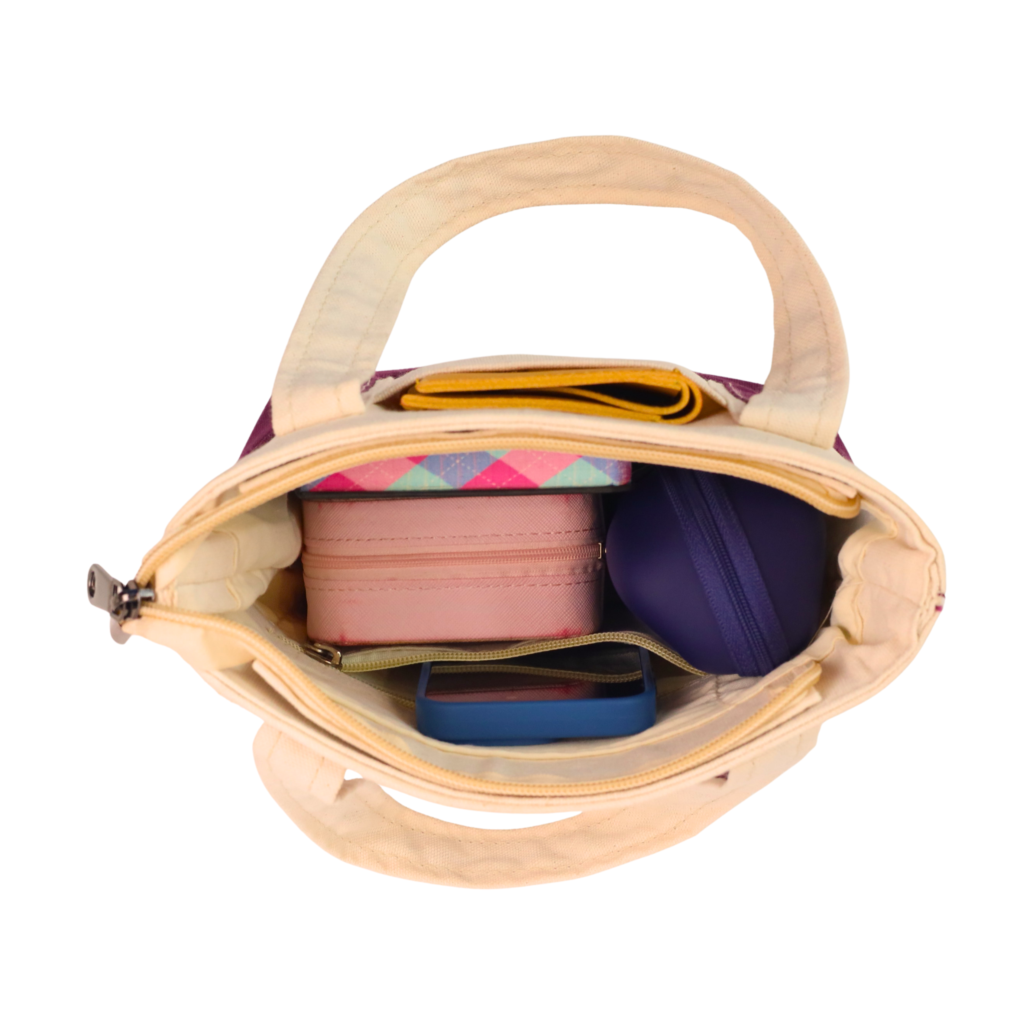 Brown Classic Women Handbag - Mini