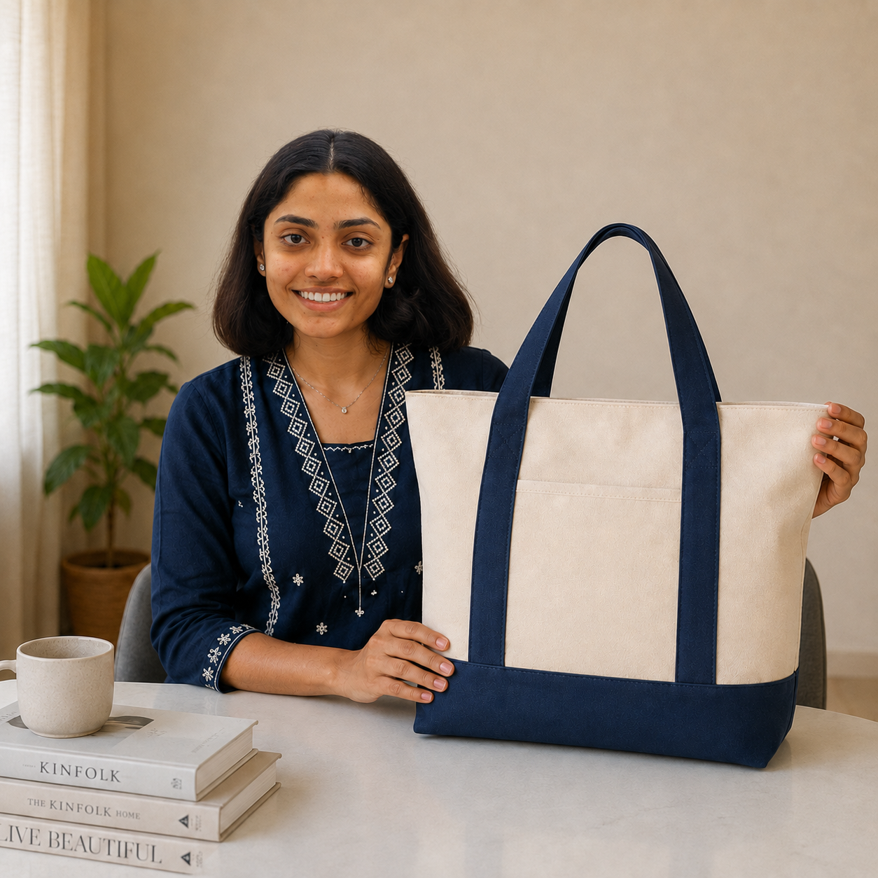 Large Canvas Tote Bag Sample Kit – 2 Bags | 330 GSM